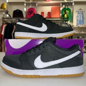 Size 10 - Nike Dunk Low SB Black Gum - CD2563-006